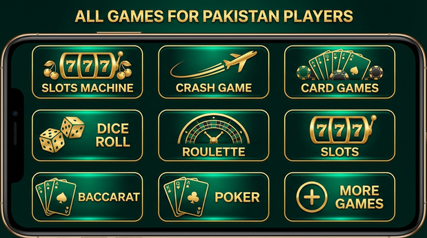 Main screen of jackpak games games page for PK players - 4